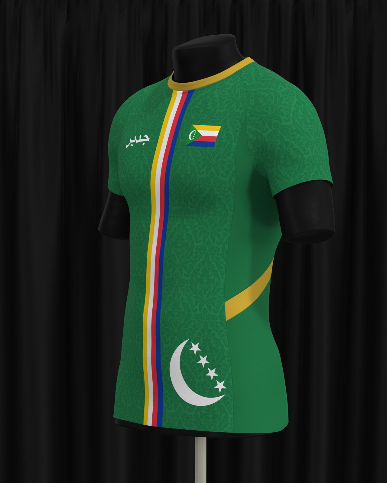 Maillot Comores – Unité & Héritage