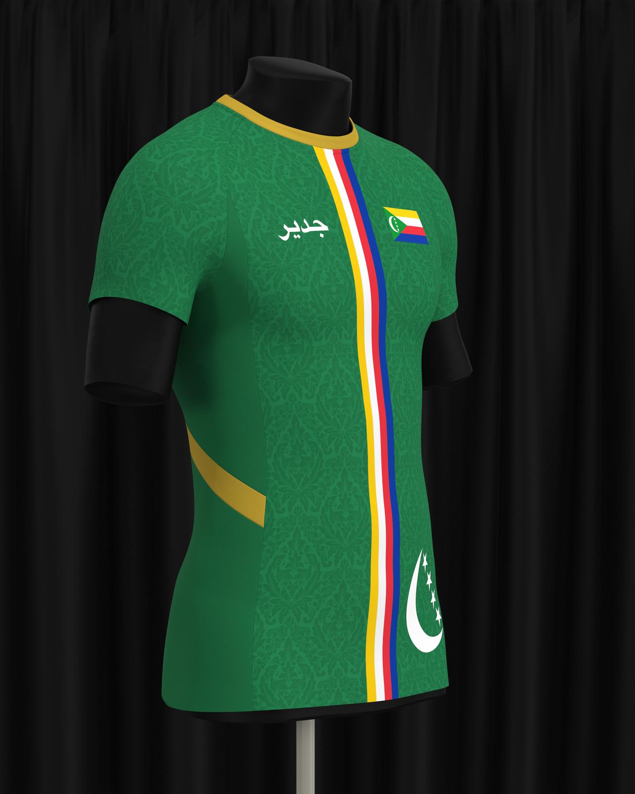 Maillot Comores – Unité & Héritage