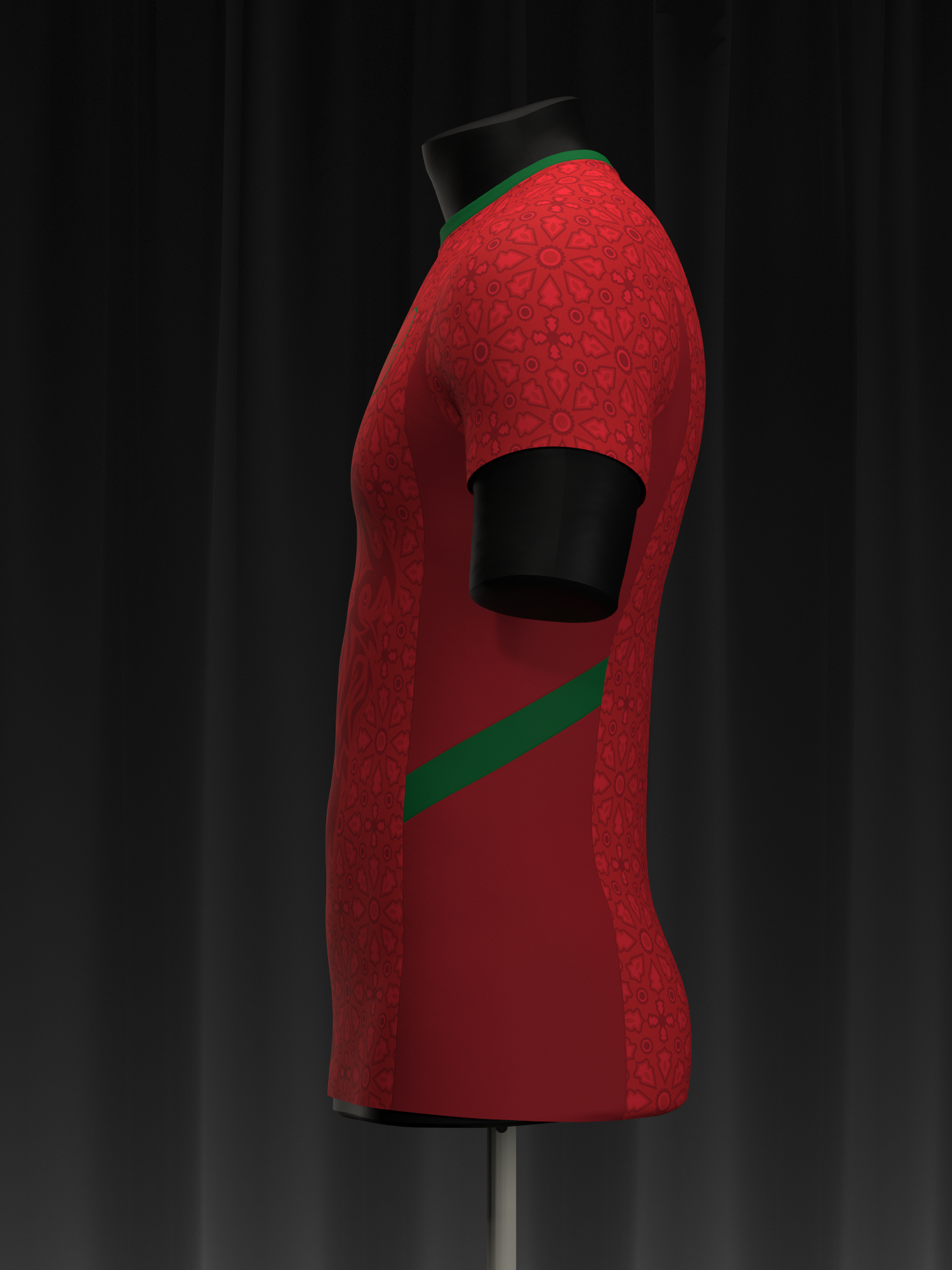 Maillot Maroc – Le Lion et la Fierté