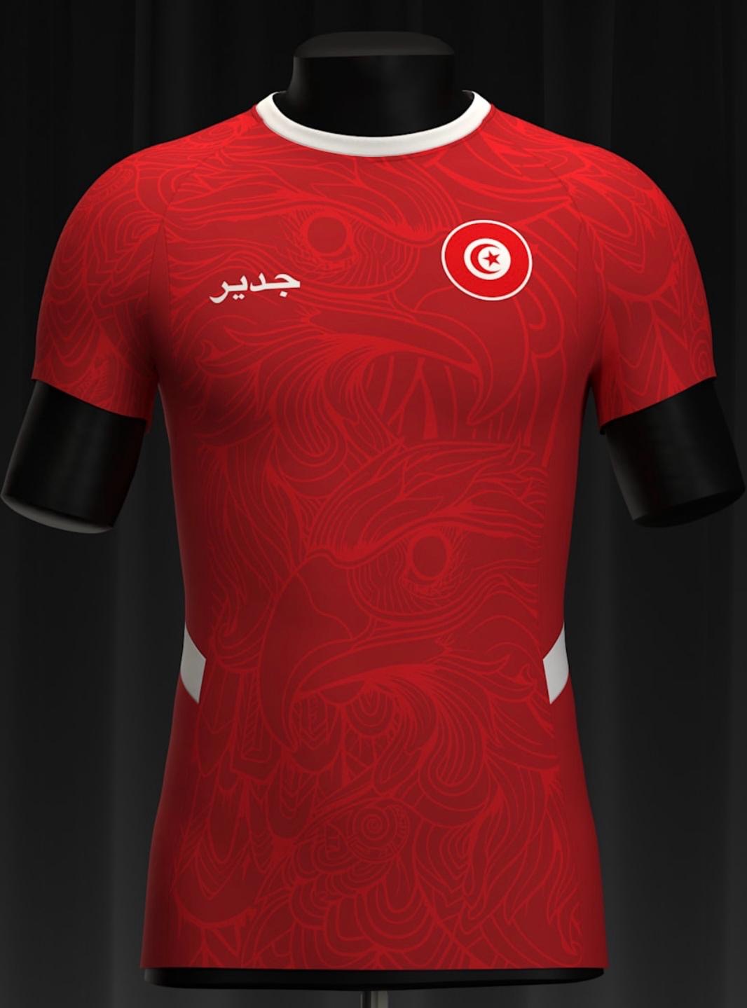 Maillot Tunisie – L’Aigle de Carthage