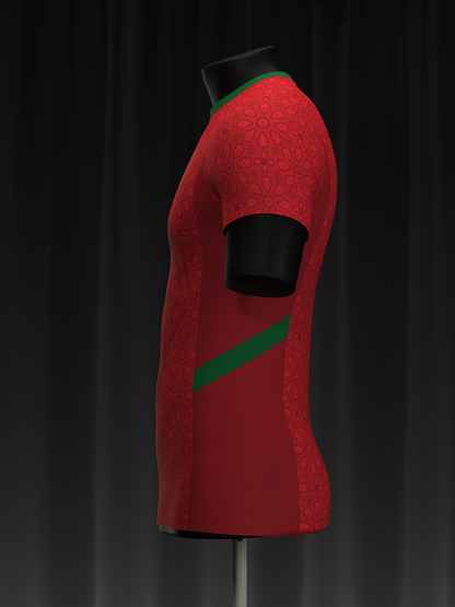 Maillot Maroc – Le Lion et la Fierté