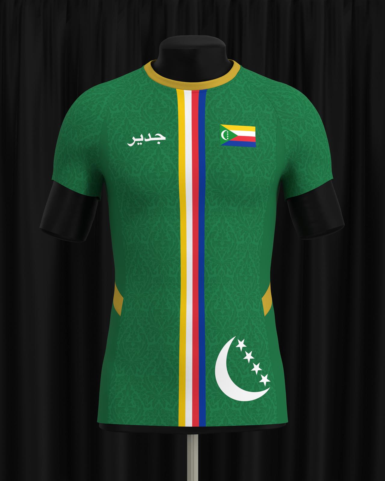 Maillot Comores – Unité & Héritage